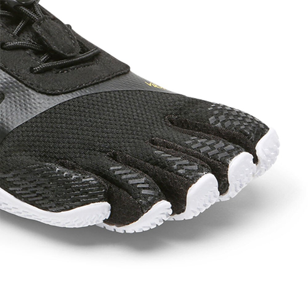 Vibram FiveFingers Dame Træningssko Sort/Hvide - Kso Evo - 0683OSYCQ